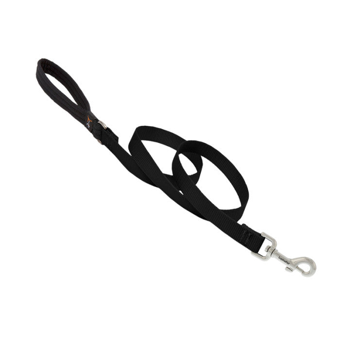 Lupine Pet Basic Black 4 foot Leash